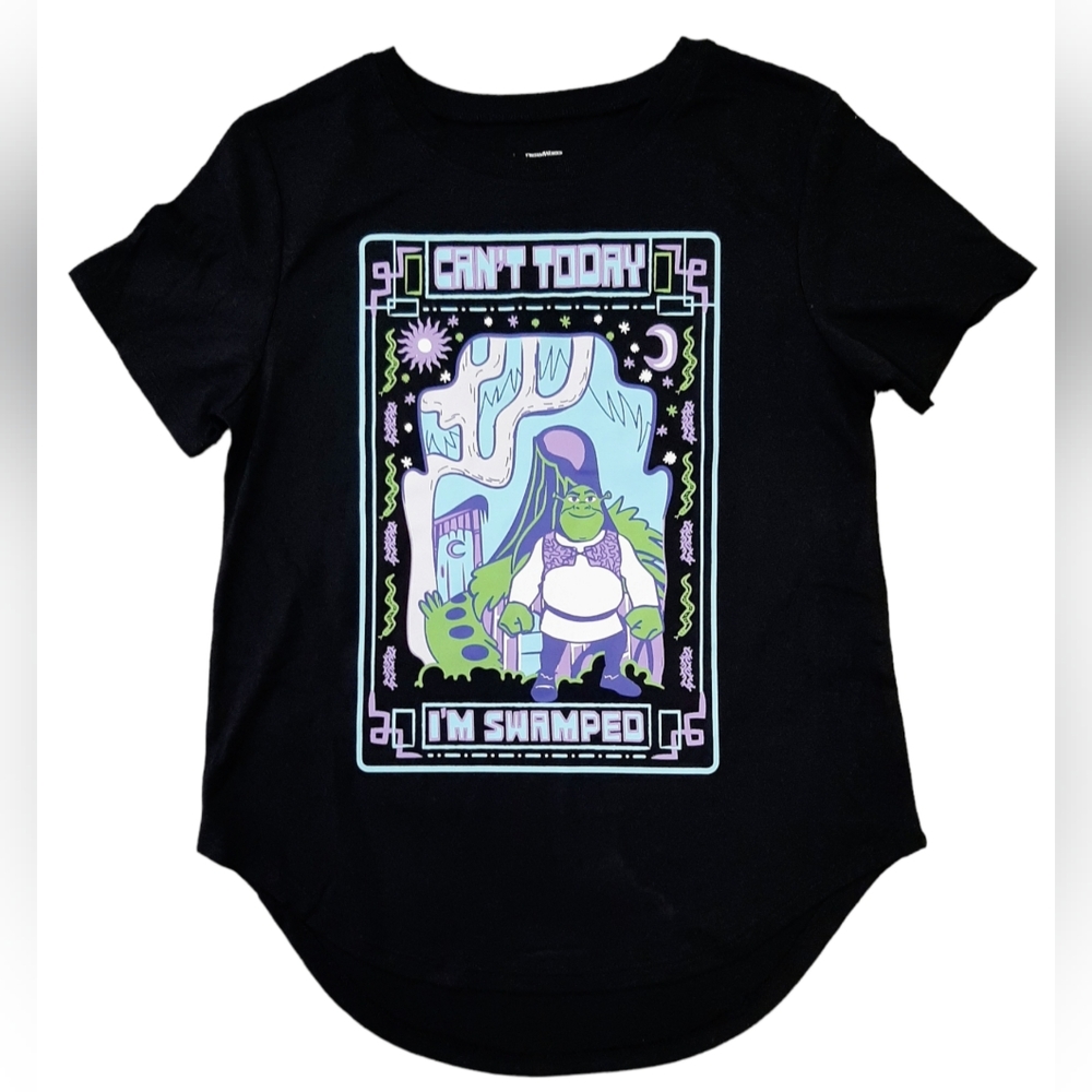 Womens Juniors Shrek Graphic Tshirt